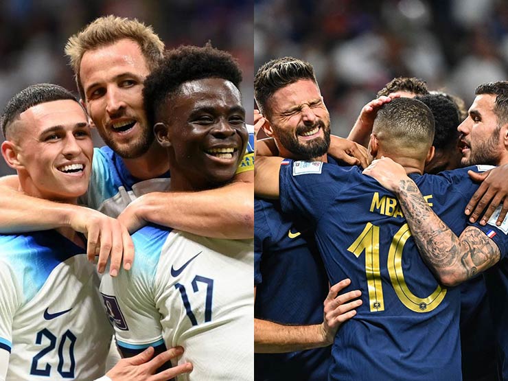 Bóng đá - Tứ đại anh hào vào tứ kết World Cup: Siêu kinh điển Anh – Pháp còn "căng" hơn Hà Lan - Argentina