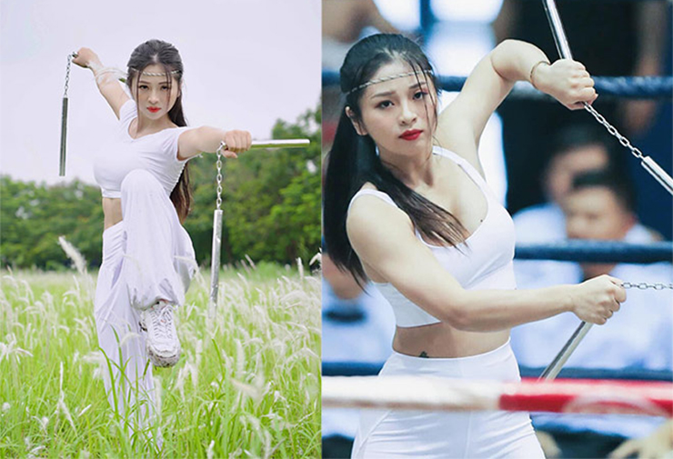 Trần Thị Hậu (biệt danh Bông Trần) là hot girl võ thuật nổi tiếng tại Việt Nam về khả năng múa côn nhị khúc vô cùng điêu luyện như thần tượng&nbsp;Lý Tiểu Long của cô.