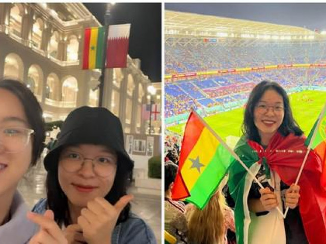 Bạn trẻ - Cuộc sống - Du học sinh ngành tiếng Ả Rập tại Qatar hào hứng với World Cup 2022