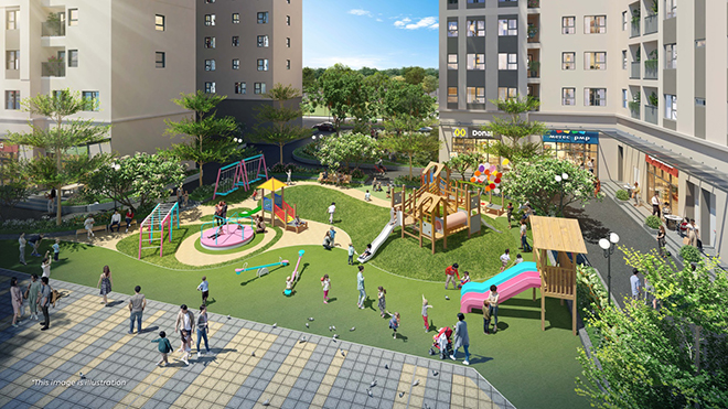 Khu phát triển thể chất dành cho trẻ em