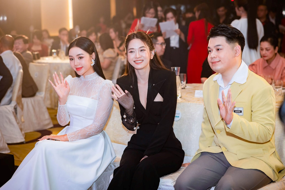 Diễn viên Quỳnh Kool, KOL Lê Bống và Long Chun.