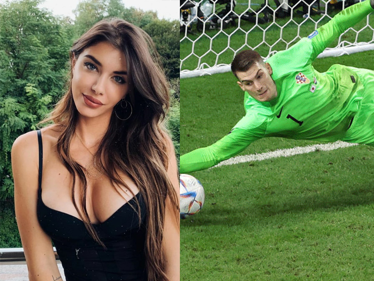 Đời sống Showbiz - "Người hùng Croatia" đánh bại Nhật Bản, bà xã xinh đẹp "sáng bừng" khán đài