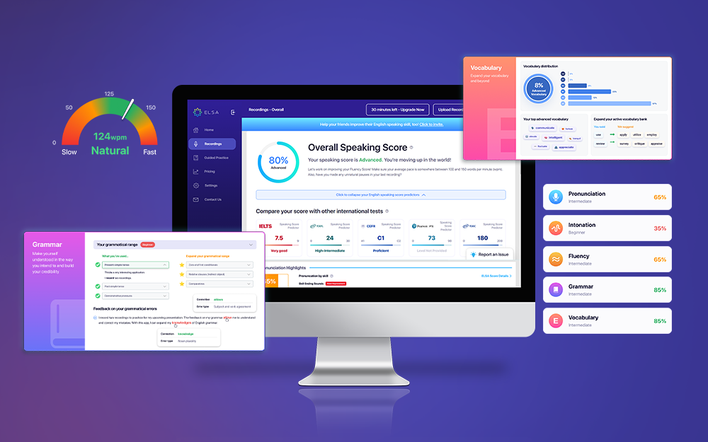 Chương trình ELSA Speech Analyzer (ELSA SA) - Chuyên gia phân tích và luyện giọng nói tiếng Anh toàn diện bằng A.I.