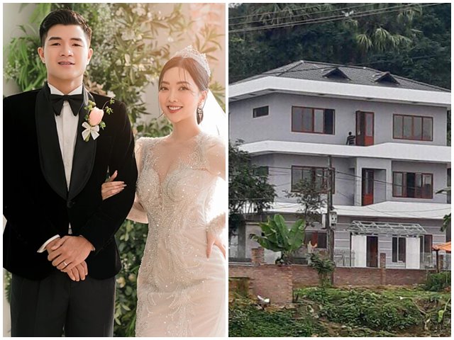Tiền đạo vừa cưới vợ đẹp xây biệt phủ 2 tỷ, hai nghệ sĩ cùng quê thì sao?