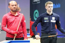 Thể thao - “Mèo máy” Xuân Cường đánh bại “khổng lồ bi-a" 2m02, dẫn đầu BXH World Cup