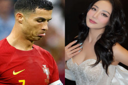 Giải trí - CR7 dự bị, bạn gái lên tiếng nhắc nhở, còn "bà xã" ở VN nói ngay câu này