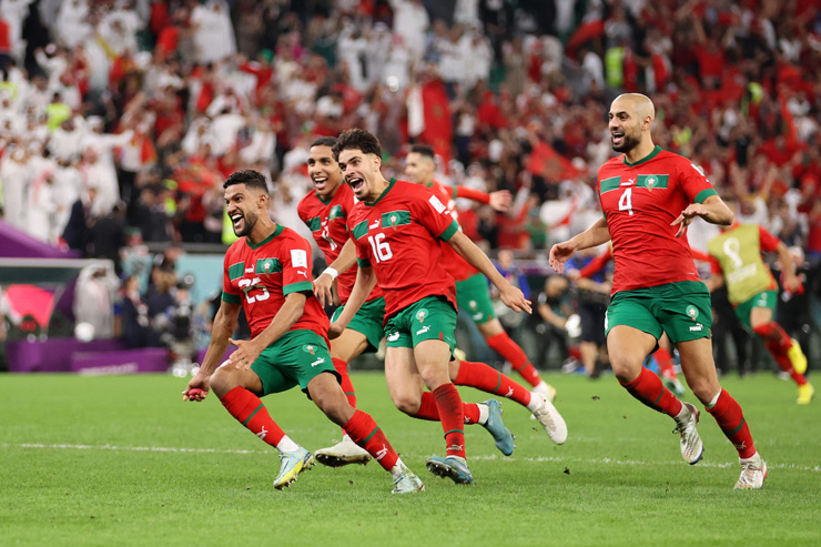 Morocco lần đầu tiên trong lịch sử lọt vào tứ kết World Cup