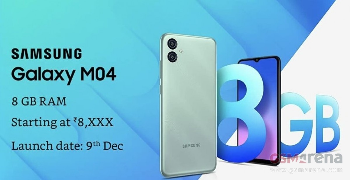 Galaxy M04 giá "ngon" đã sẵn sàng ra mắt.