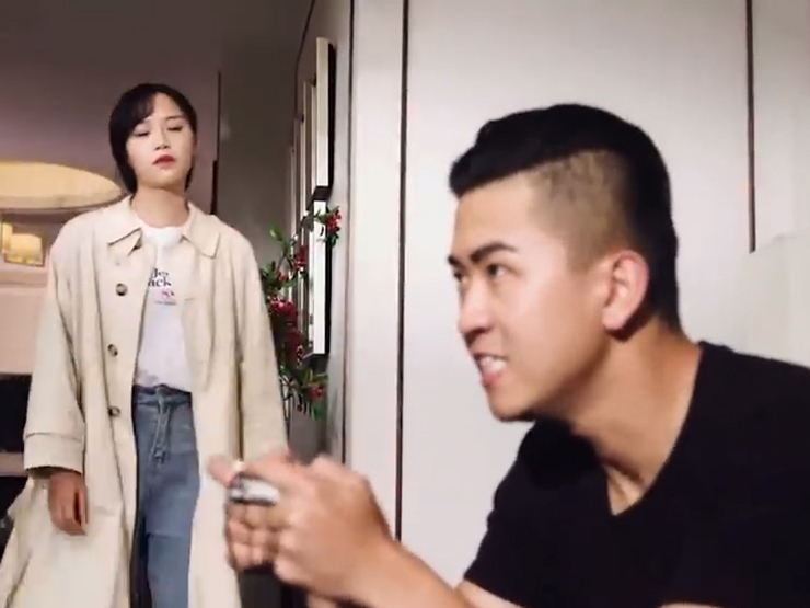 Clip hài hước - Cô vợ dùng chiêu độc trị chồng mê game lười việc nhà và cái kết