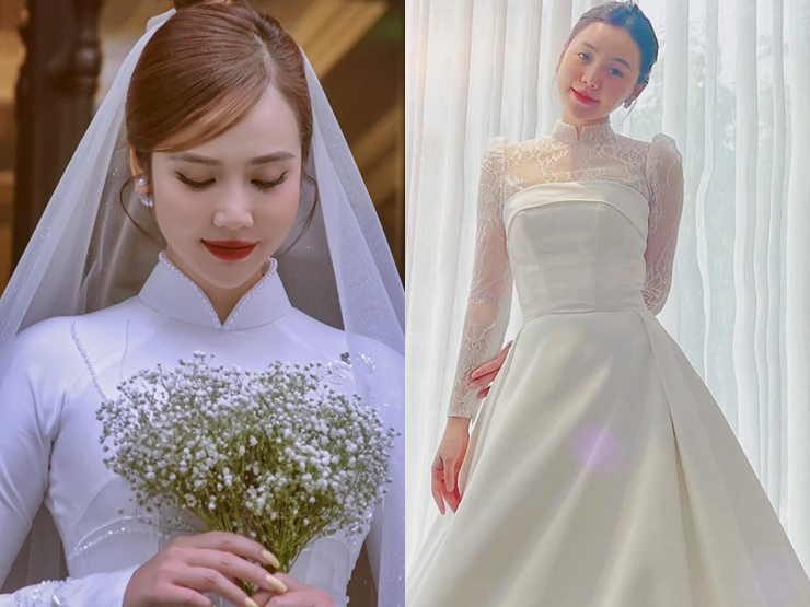 Giải trí - Người đẹp VTV độc thân "hút hồn" khi mặc váy cưới, đời thường còn "gây mê" hơn