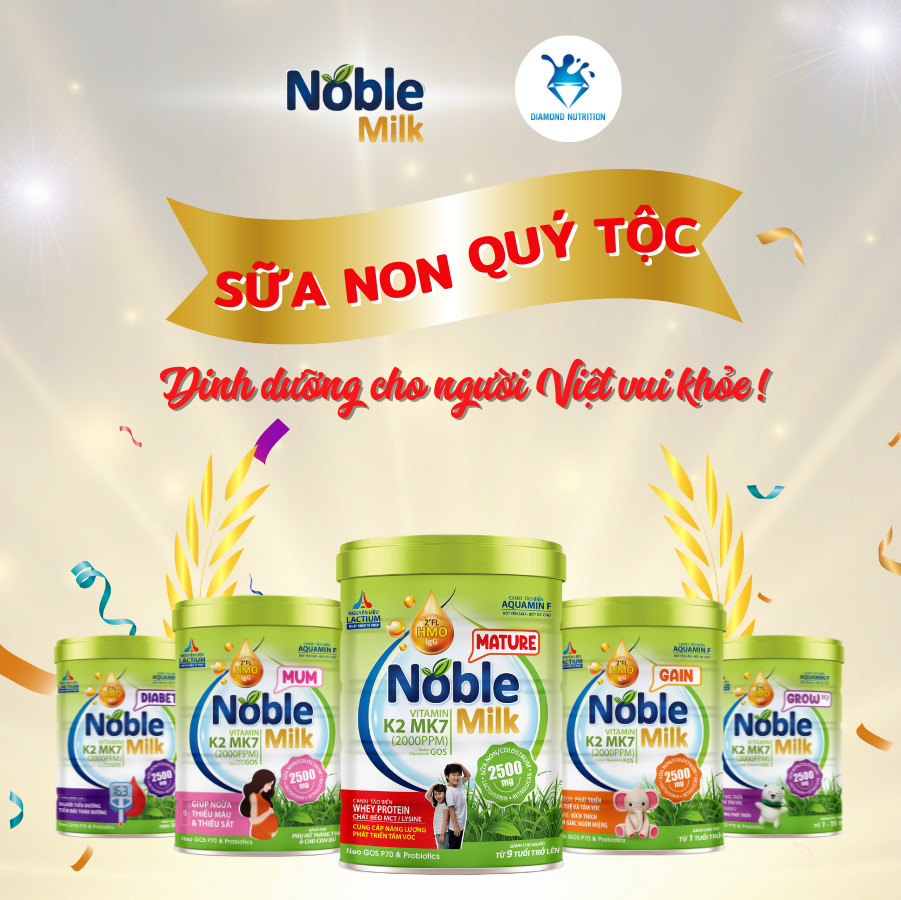 Noble Milk được đông đảo người tiêu dùng đón nhận.