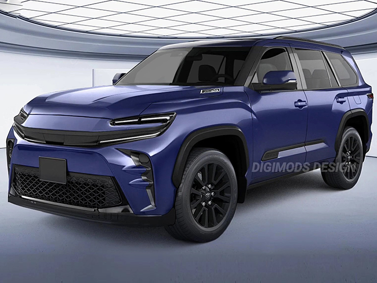 Tin tức ô tô - Xem trước thiết kế Toyota Fortuner thế hệ mới