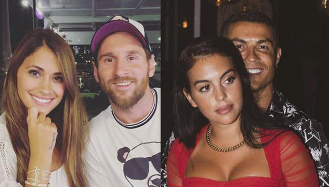 Bạn gái Ronaldo, vợ Messi luôn là hai bóng hồng được chú ý nhất trong dàn WAGs. Phong cách của hai người đẹp này cũng khá đối lập nhau. Trong kỳ World Cup 2022, cả hai đều có mặt tại Qatar để cổ vũ cho "một nửa" của mình.
