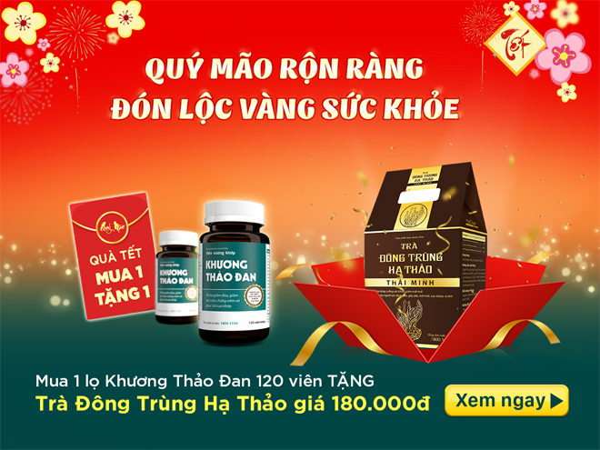 Ưu đãi “vàng” mừng Xuân Quý Mão - Mua Khương Thảo Đan tặng trà Đông Trùng Hạ Thảo - 1