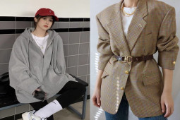 Thời trang - 8 cách mix đồ cực chất với áo khoác oversize cho nàng
