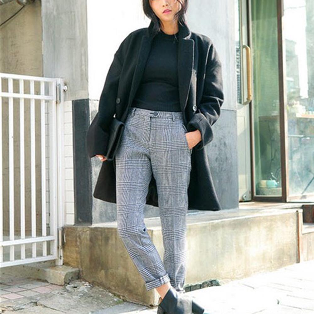 8 cách mix đồ cực chất với áo khoác oversize cho nàng - 8