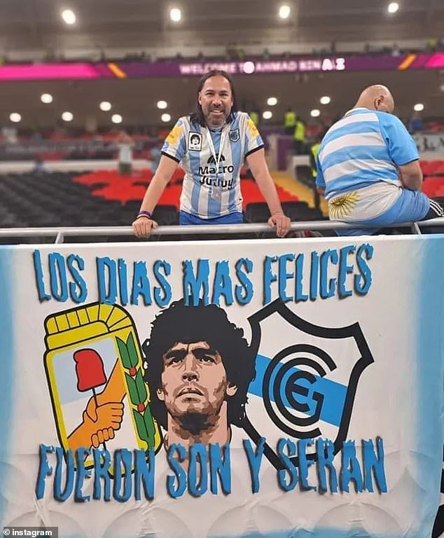 Diego Chacon đã bỏ trốn khỏi Argentina và xuất hiện tại World Cup 2022 ở Qatar.