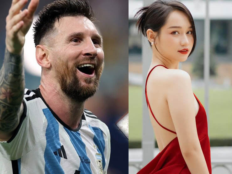 Đời sống Showbiz - Mỹ nhân tuyên bố "bỏ trai Việt, đến gặp Messi" khiến dân mạng ngỡ ngàng