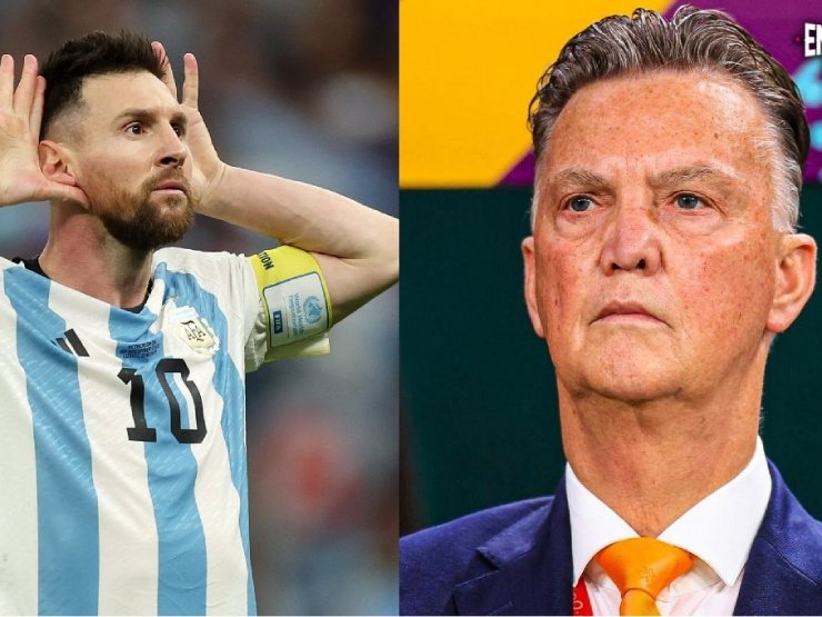 Bóng đá - Messi hiếu chiến, "cà khịa" HLV Van Gaal để trả đũa cho Di Maria &amp; bạn cũ?