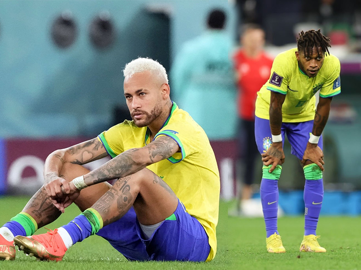 Bóng đá - Neymar "bất lực" vì đồng đội lao lên, Fred hóa tội đồ của Brazil như thế nào?