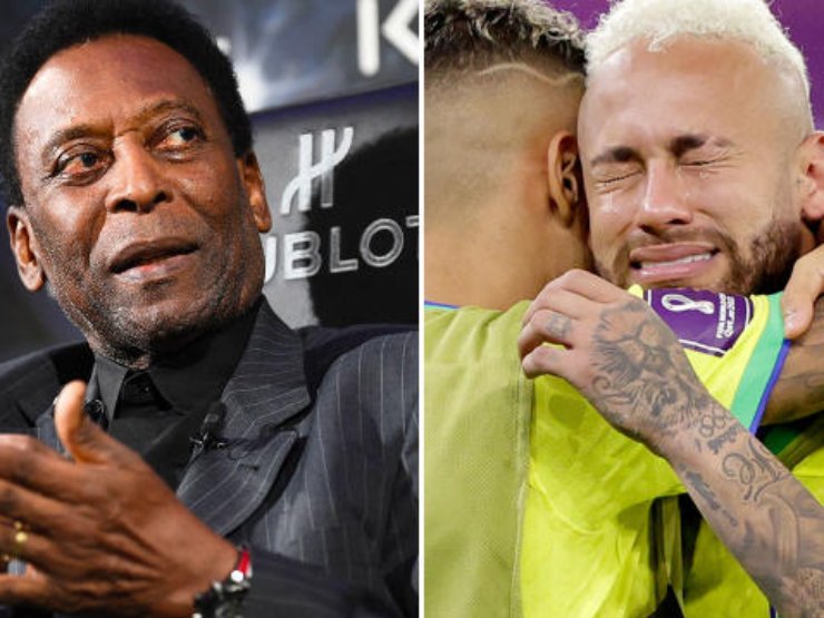 Bóng đá - Tin nóng bóng đá World Cup trưa 10/12: "Vua bóng đá" Pele an ủi Neymar