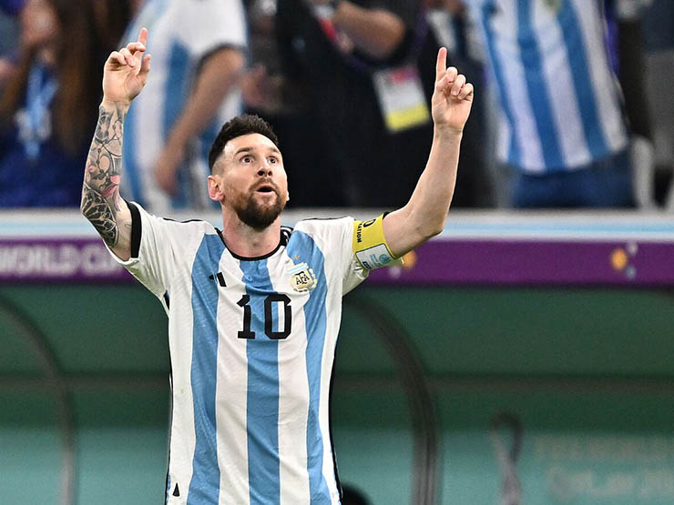 Messi đang là điểm sáng của tuyển Argentina tại World Cup 2022