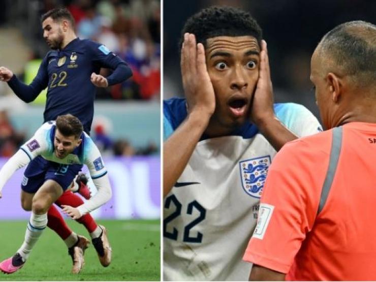 Bóng đá - ĐT Anh phung phí penalty đấu Pháp, Maguire và cựu sao MU mắng trọng tài