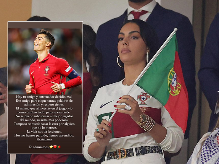 Bóng đá - Chị và bạn gái Ronaldo "tổng sỉ vả" HLV Bồ Đào Nha vì xếp CR7 dự bị