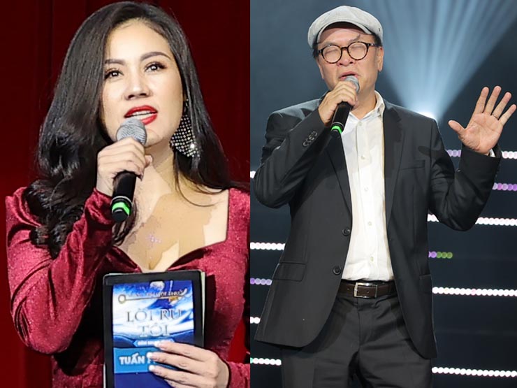 Ca nhạc - MTV - Nhạc sĩ Tuấn Phương bị ca sĩ Ngọc Châm làm khó với câu hỏi “tế nhị” trước mặt vợ
