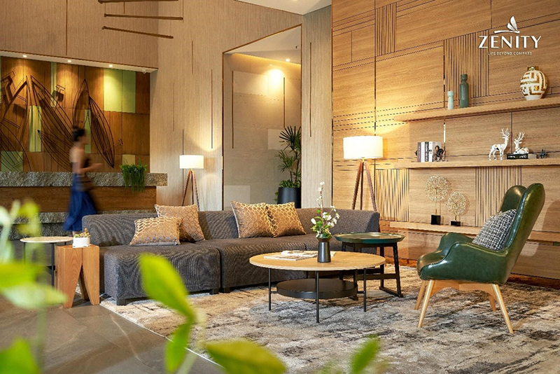 ZENITY được thiết kế theo phong cách nghỉ dưỡng riêng tư mang đến sự thanh bình và tĩnh lặng giữa đô thị sôi động