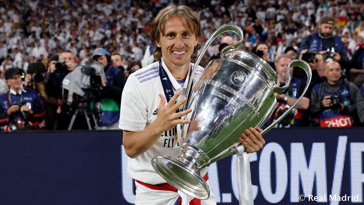 Modric tin rằng có sự tương đồng giữa Croatia và Real Madrid