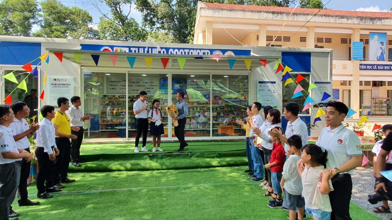 Mô hình thư viện Container chính thức được khai trương tại tỉnh Tây Ninh