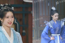 Phim - Rò rỉ ảnh hậu trường phim 'Thần Ẩn', Triệu Lộ Tư bị nữ phụ chiếm spotlight