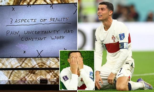 Thông điệp khó hiểu của Ronaldo trên trang cá nhân