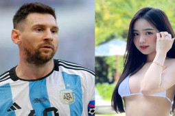 Giải trí - Hot girl "mặc áo đội nào đội đó về nước" lên tiếng khi fan Messi "ngỏ lời"