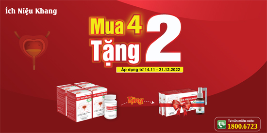 Ích Niệu Khang với thành phần chứa Go-Less từ Thụy Sỹ