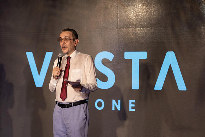 Ông Ranko Lukic - Giám đốc điều hành Vasta Stone tại buổi ra mắt thương hiệu