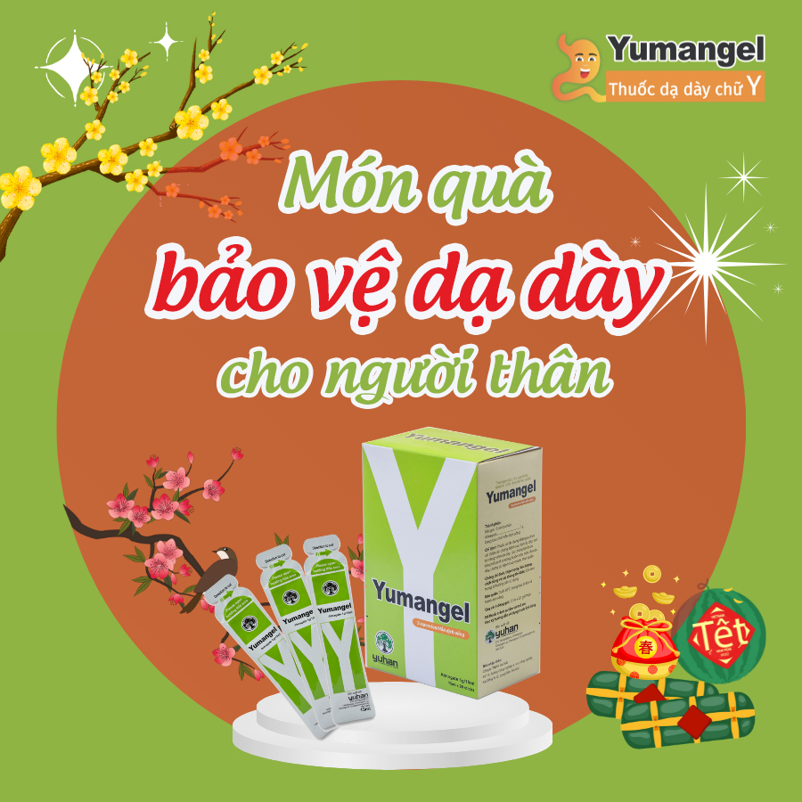Có thuốc dạ dày chữ Y, An tâm đón Tết.