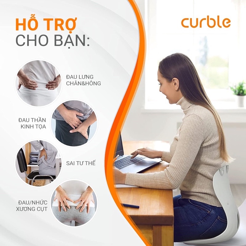 Ghế điều chỉnh tư thế Curble Chair: Món quà ý nghĩa cho người thân yêu dịp Giáng sinh - 1