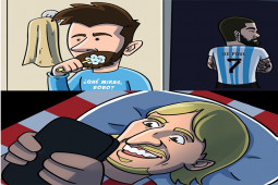 Dân mạng chế ảnh Messi và Modric trước đại chiến ở bán kết World Cup 2022