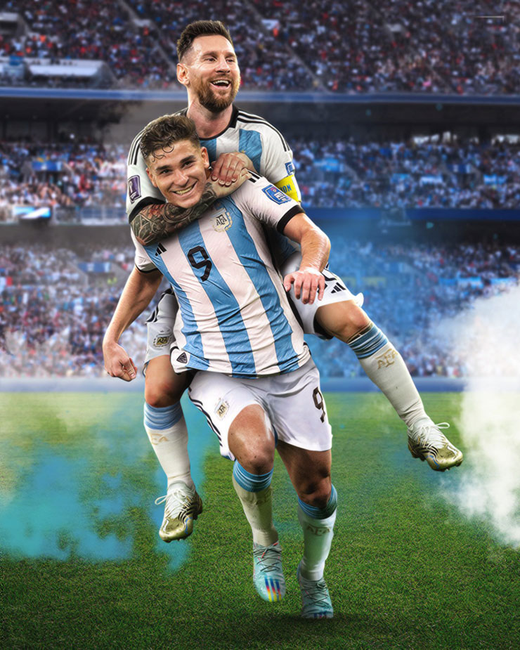 Chấm điểm Argentina – Croatia: Messi và “tiểu nhện” Alvarez quá đỗi hoàn hảo - 1