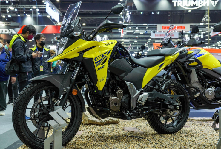Cận cảnh 2023 Suzuki V-Strom 250 SX hút dân tập chơi mô tô - 1