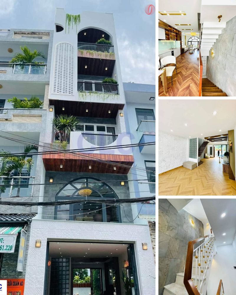Hình ảnh dự án hoàn thiện nhà phố 3 lầu 1 sân thượng của anh Hùng Mastery Quận 2