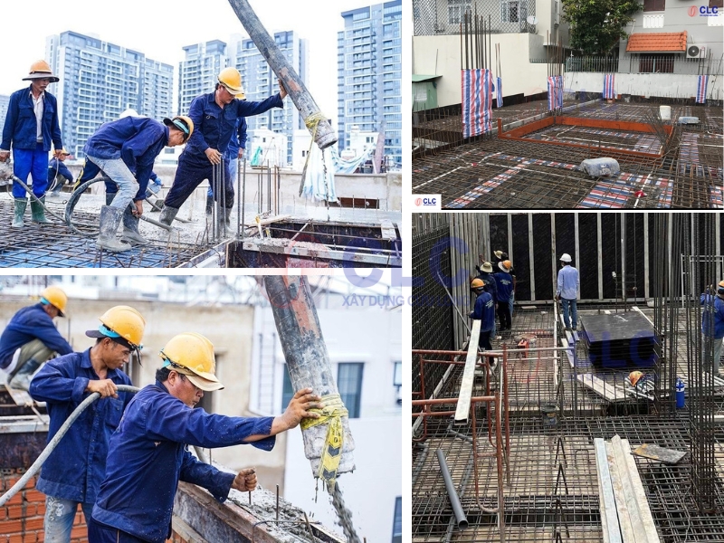 Quy trình thi công xây dựng nhà trọn gói tại Công ty Thiết kế Xây dựng Cửu Long