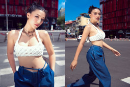 MC Hoàng Oanh bất ngờ lột xác, khoe body mướt mắt