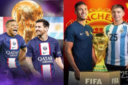 Bóng đá - PSG "thơm lây" nhờ Messi &amp; Mbappe, cặp sao MU đại chiến ở chung kết World Cup