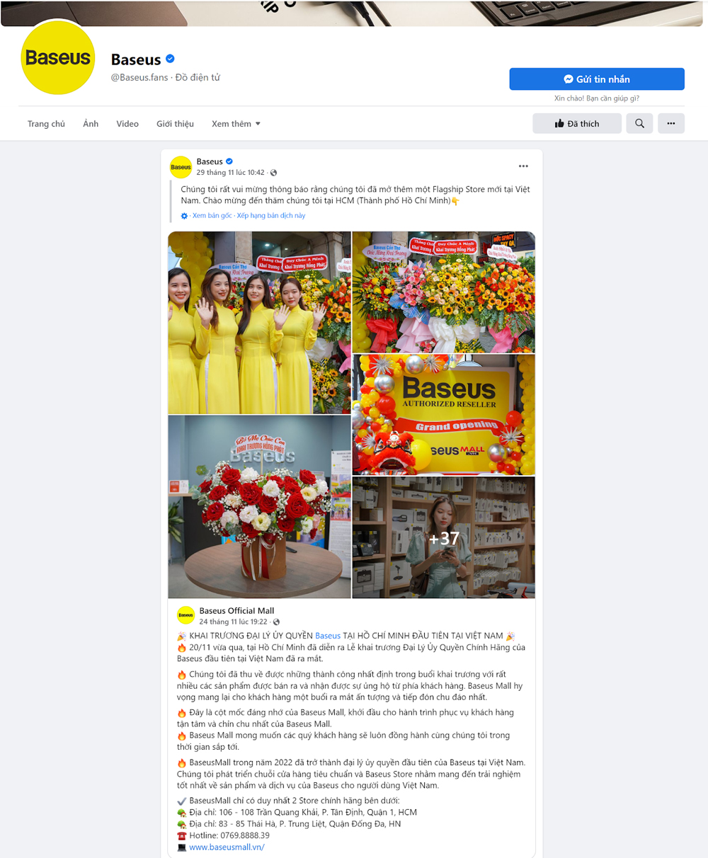 Cách nhận biết Baseus chính hãng tại Việt Nam - 1