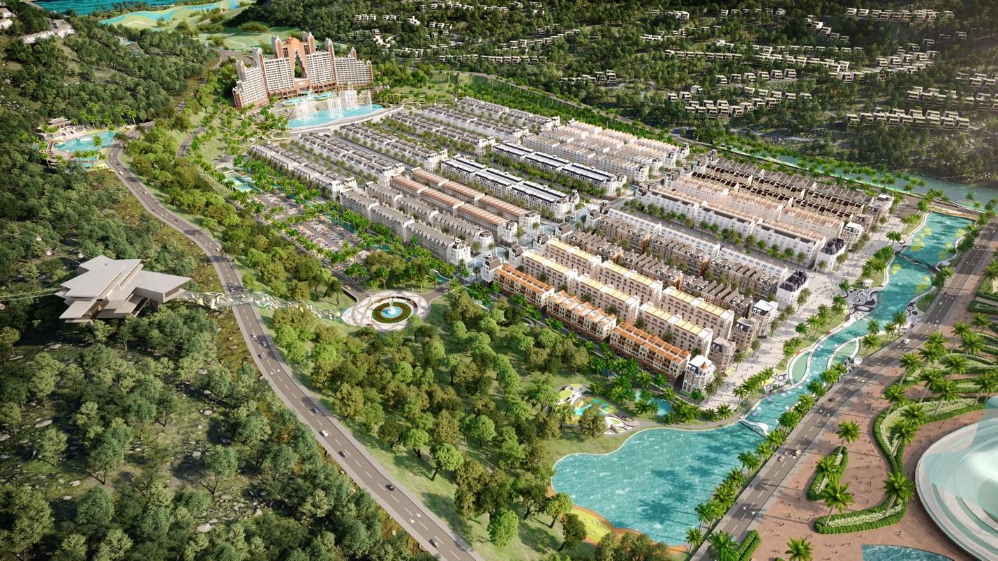 Nhà phố trung tâm bán đảo MerryLand Quy Nhơn đa kết nối vừa được ra mắt với số lượng giới hạn