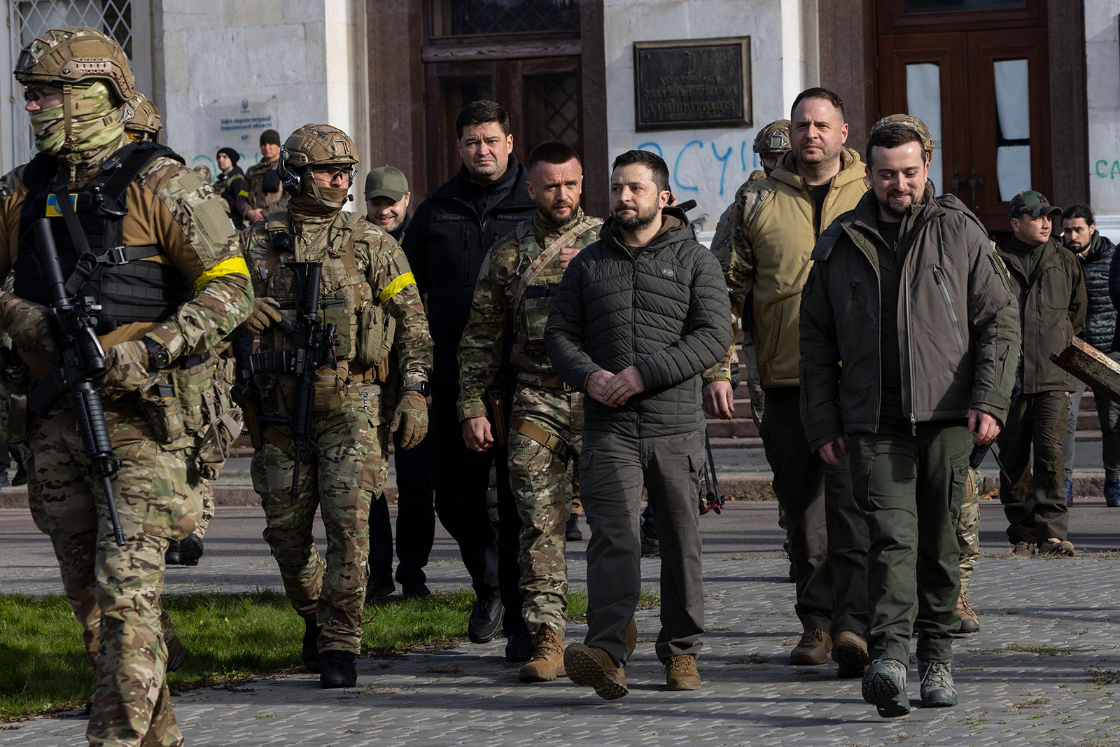 Tổng thống Ukraine Volodymyr Zelensky.