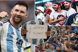 Bóng đá - Sốt vé chung kết World Cup vì Messi: Giá 150 triệu đồng, "500 anh em" bức xúc